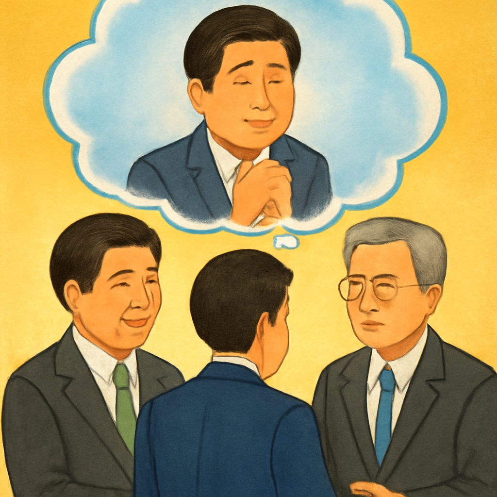 노무현, 문재인 대통령과 인사하는 꿈 - 꿈 해몽, 꿈 풀이(+자세한 해석)이미지