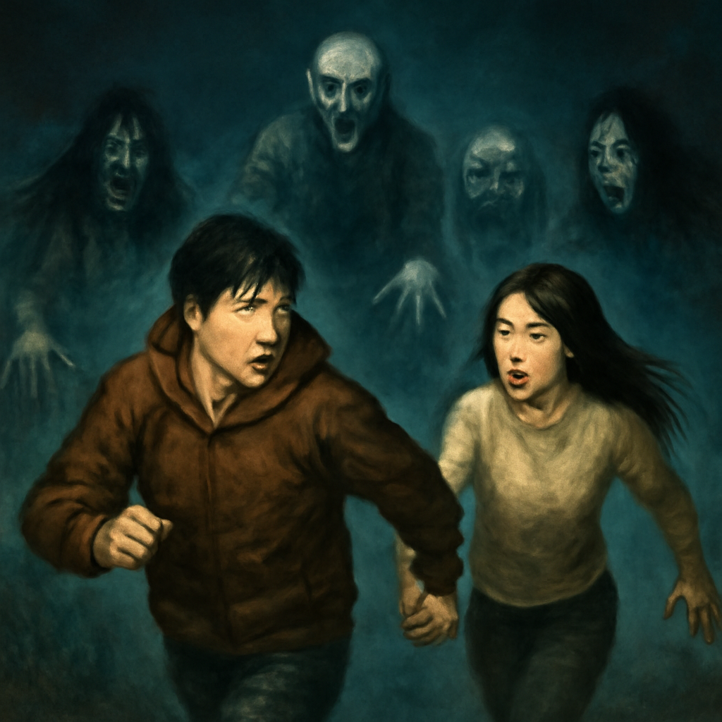 꿈에서 여러 귀신들이 나오는데 친구 잡고 도망치는 꿈 - 꿈 해몽, 꿈 풀이(+자세한 해석)이미지