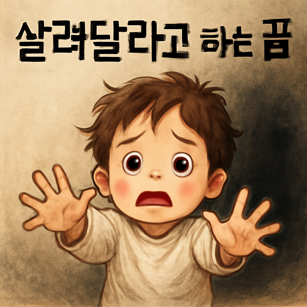 아이가 살려달라고 하는꿈
