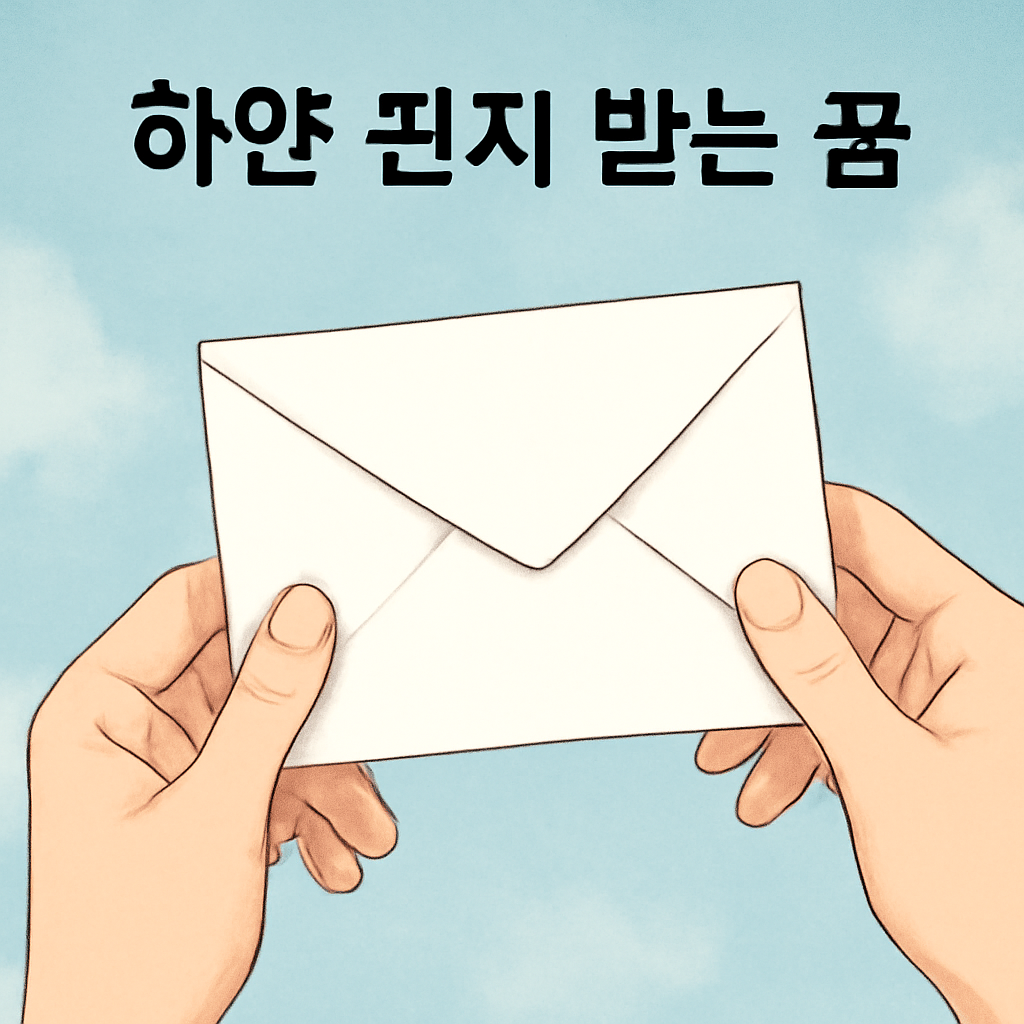하얀편지받는꿈