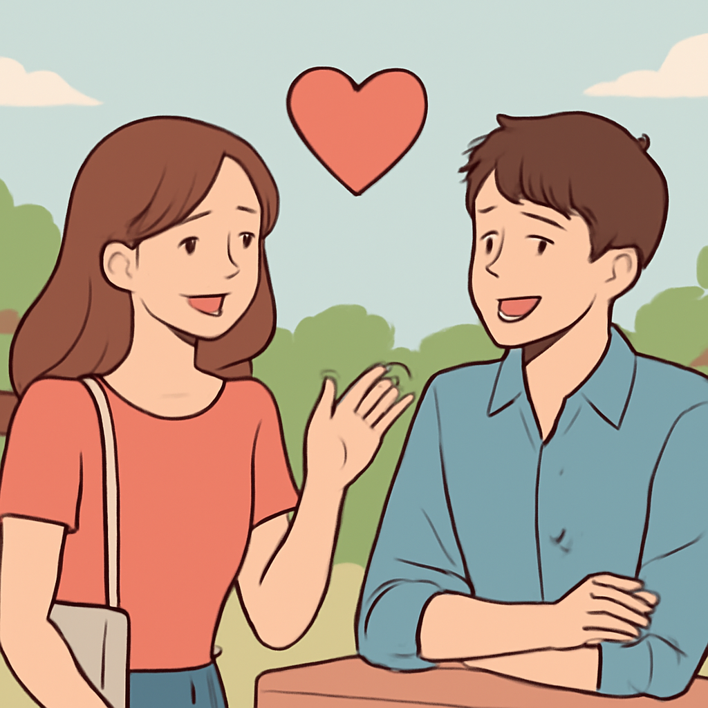 모르는여자가 먼저 말을 걸어 서로 데이트 하는 꿈