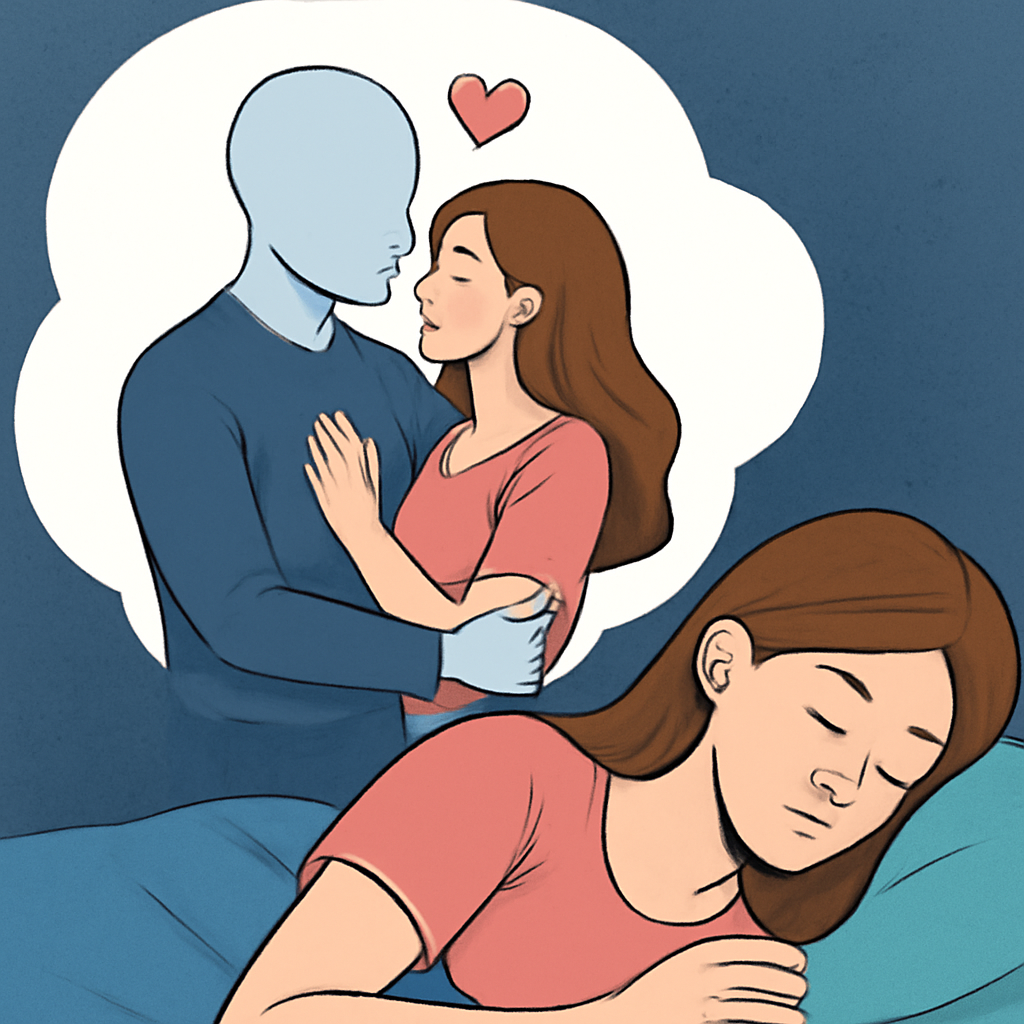 얼굴도모르는사람과연애하는과정이자세허게나오는꿈 - 꿈 해몽, 꿈 풀이(+자세한 해석)이미지