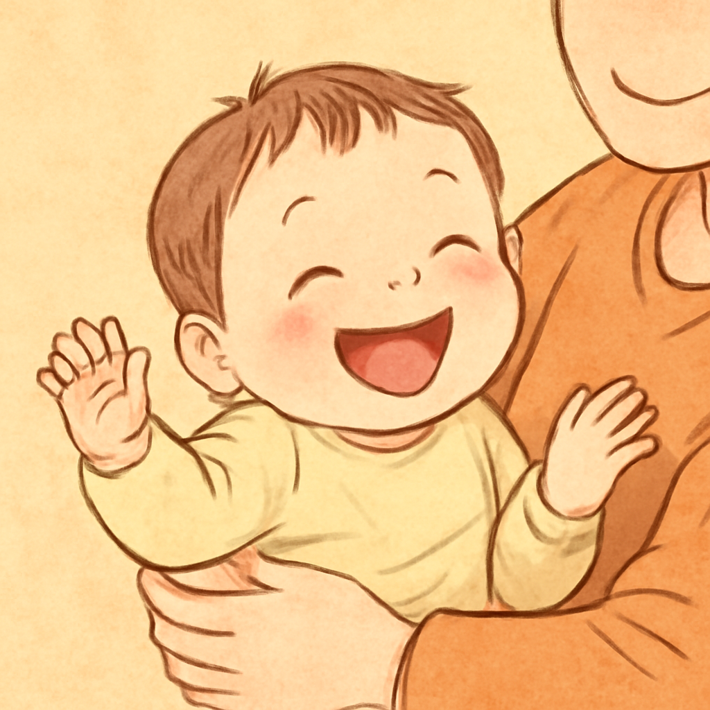 아기가 웃고 애교부리며 안기는꿈 - 꿈 해몽, 꿈 풀이(+자세한 해석)이미지
