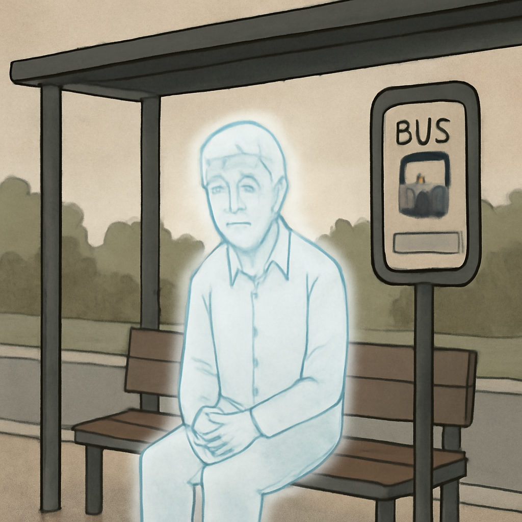 죽은사람이 버스정류장에서 나를 기다리는꿍