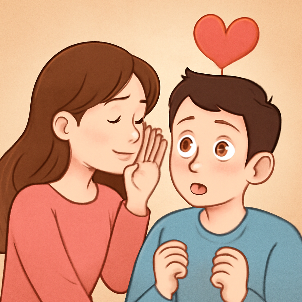 친구가 고백하는 뀸