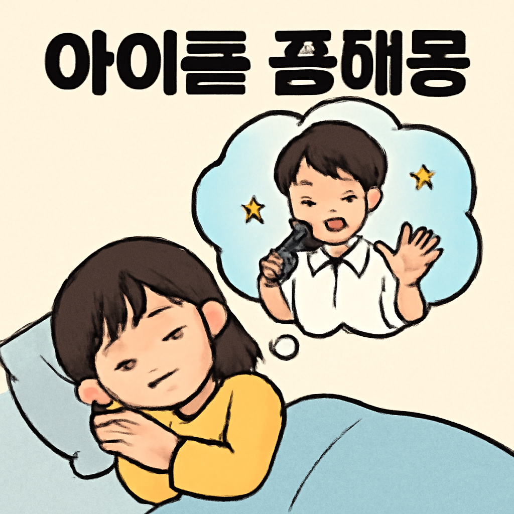 아이돌꿈해몽 - 꿈 해몽, 꿈 풀이(+자세한 해석)이미지