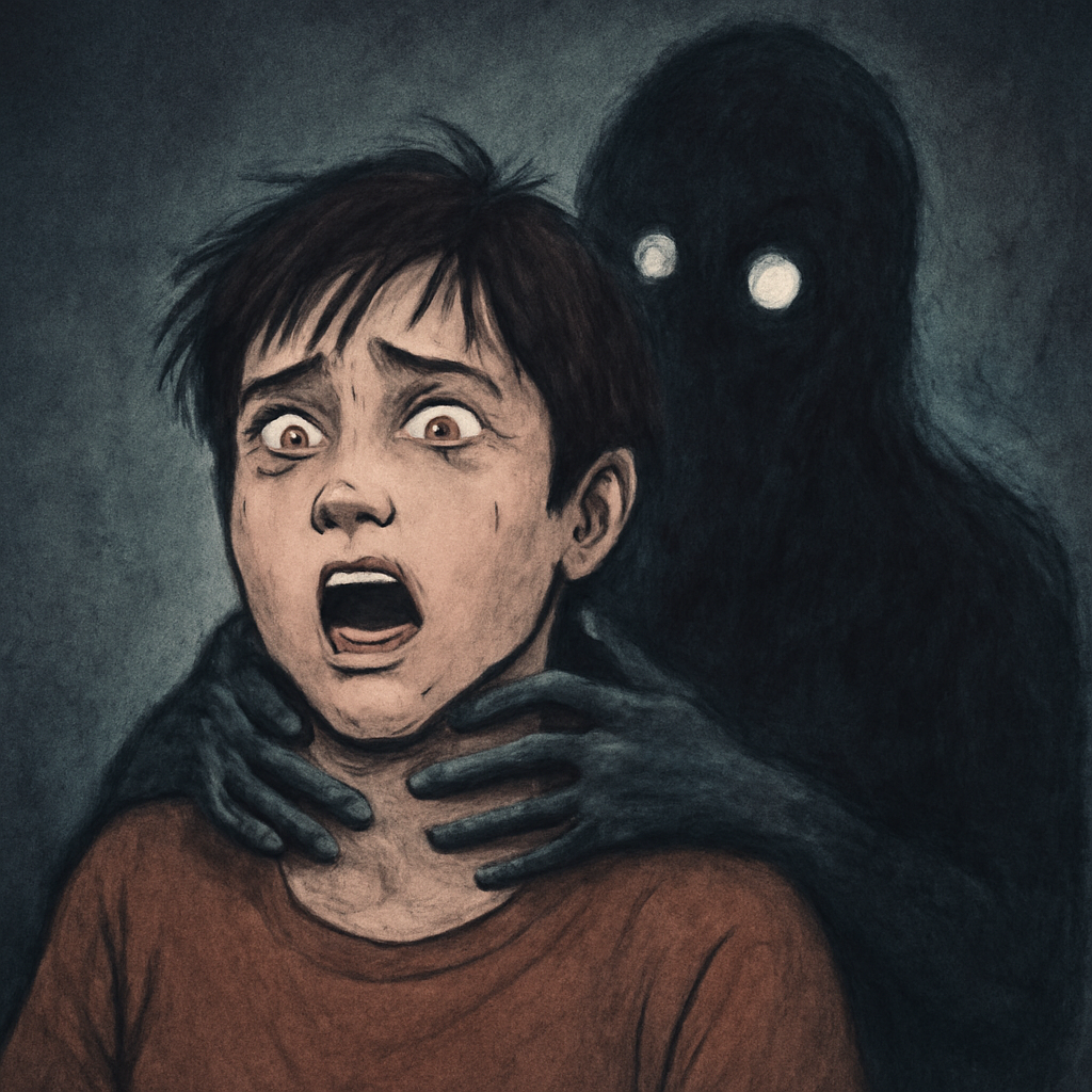 보이지않는 귀신이 내 목을 조르는 꿈 - 꿈 해몽, 꿈 풀이(+자세한 해석)이미지