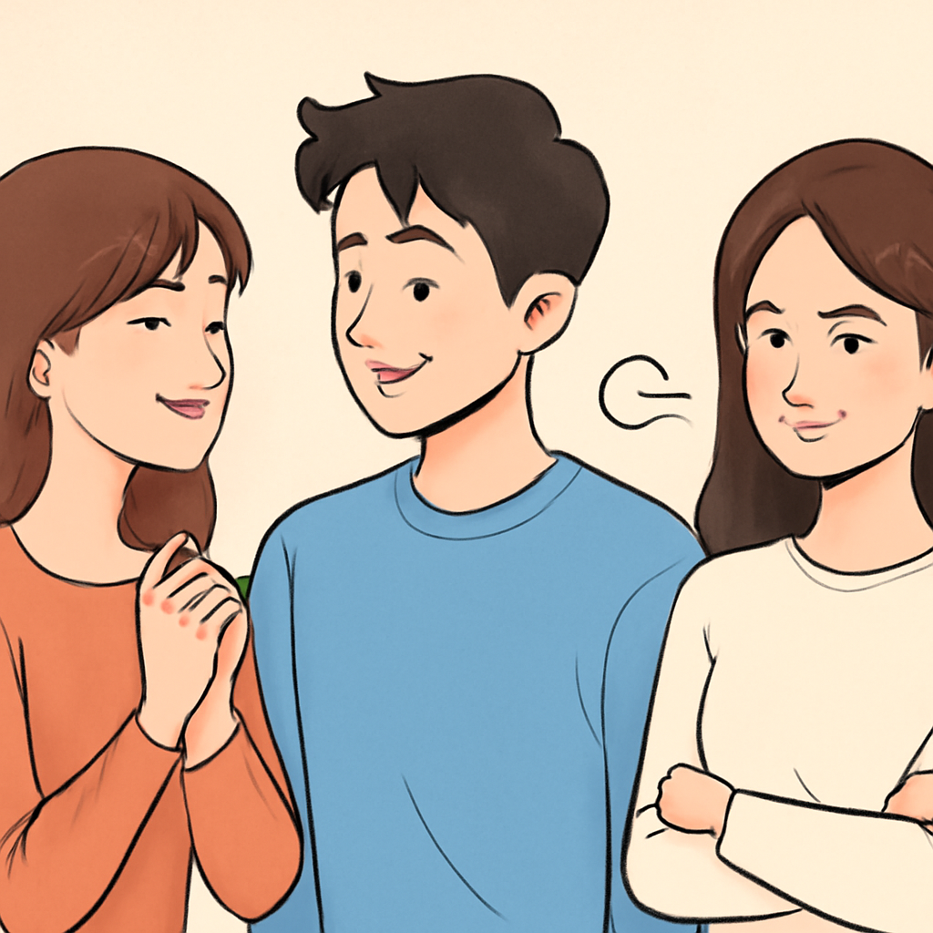 전남친이랑 친구랑 썸을 타고있었어요