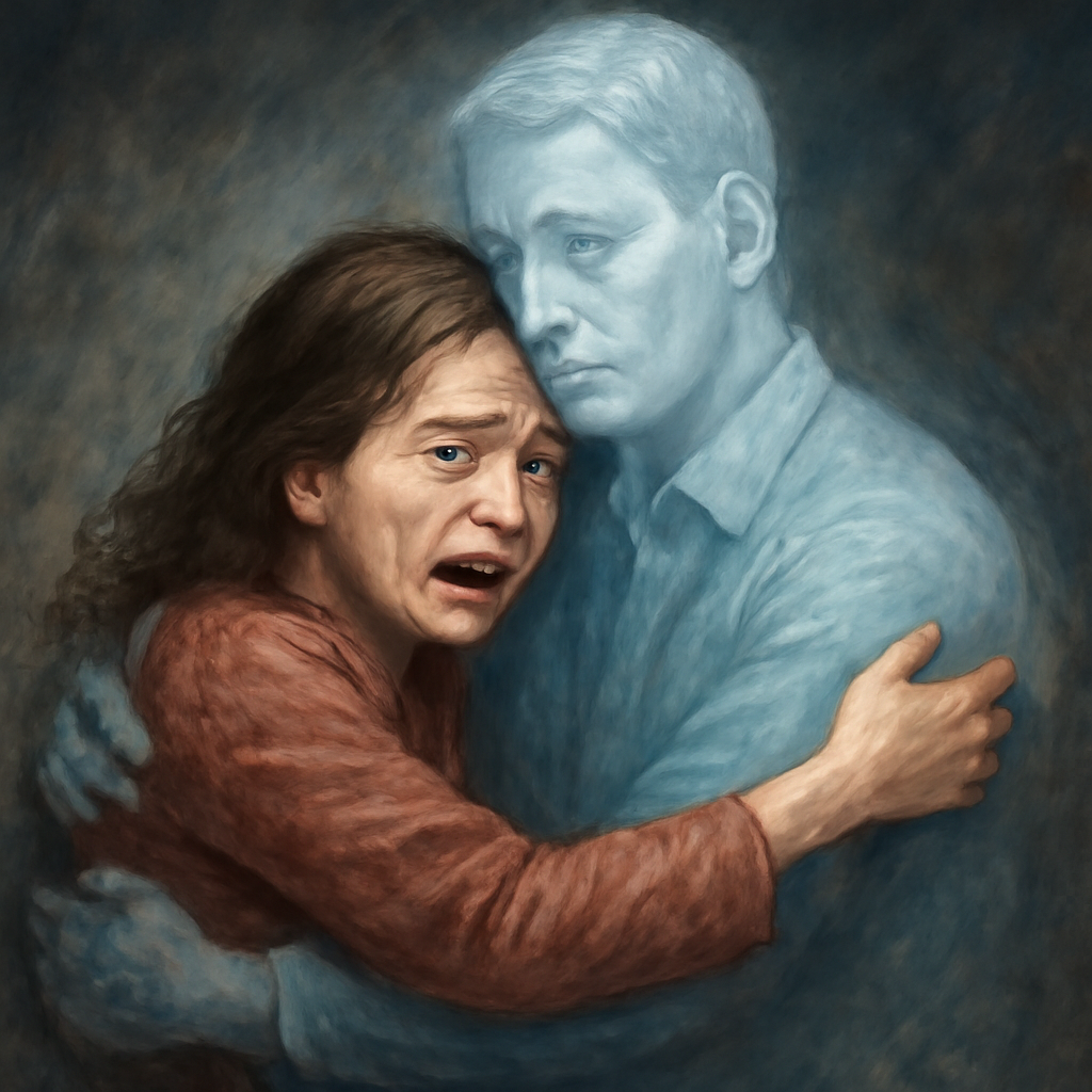 사별한 남편이 죽어서 끌어안고 오열하는 꿈 - 꿈 해몽, 꿈 풀이(+자세한 해석)이미지