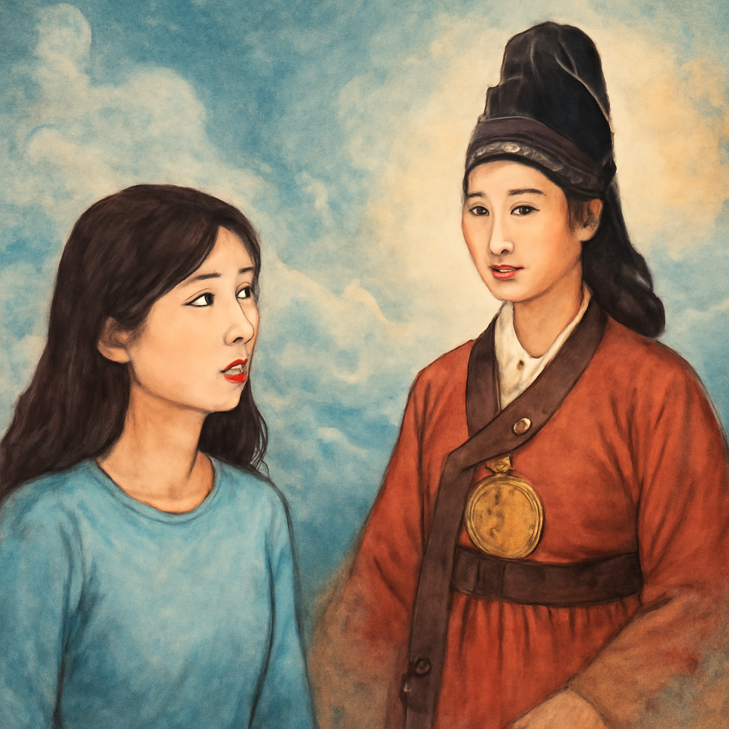 역사속인물미실을 만난꿈