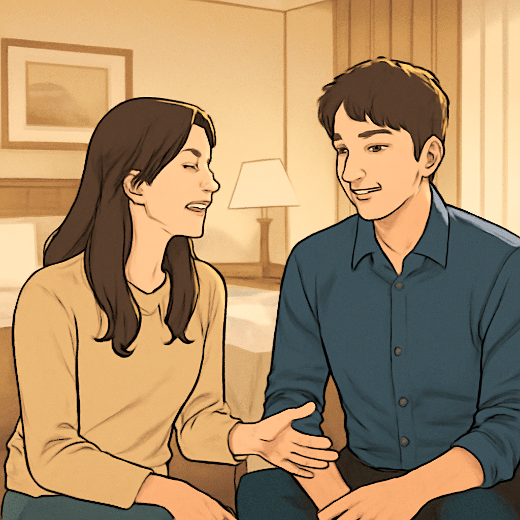 호텔에서 놀다가 서인국을 만나 친하게 지내고 대화하는꿈