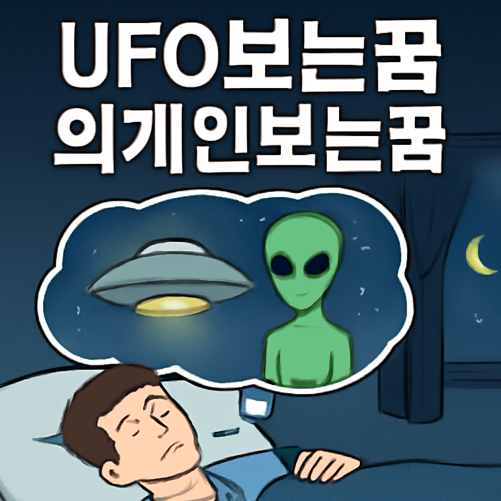 UFO보는꿈 외계인보는꿈