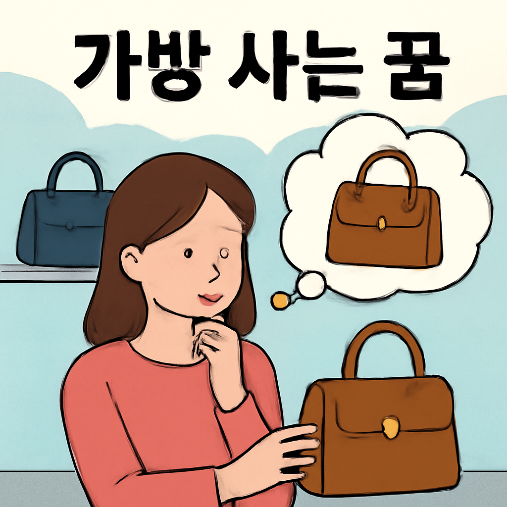 가방 사는 꿈