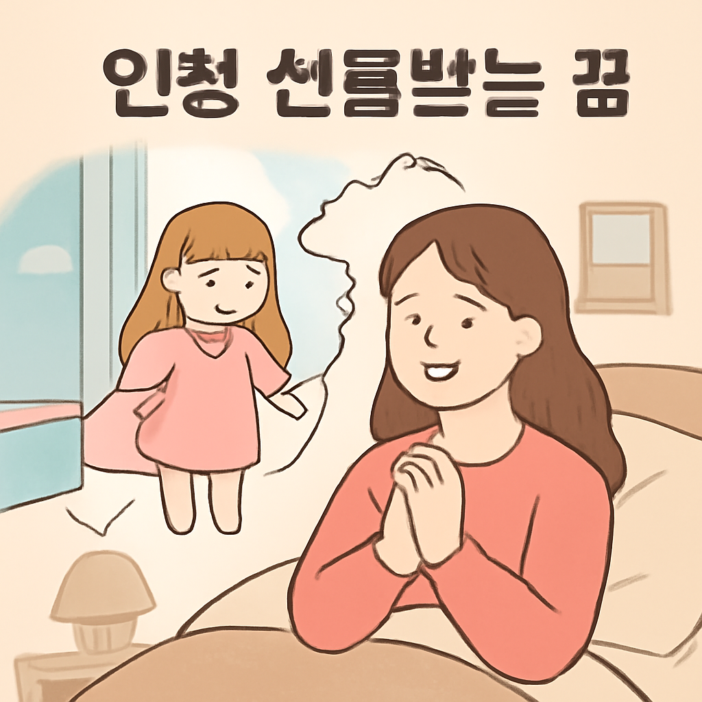 인형선물받는꿈
