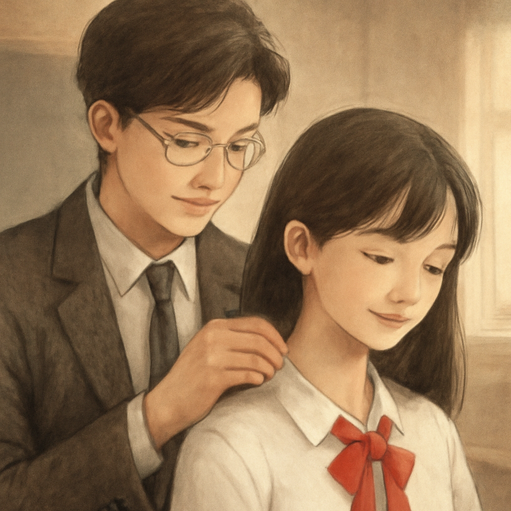좋아하는 남자선생님이 내목에 목걸이 착용해주는꿈 - 꿈 해몽, 꿈 풀이(+자세한 해석)이미지