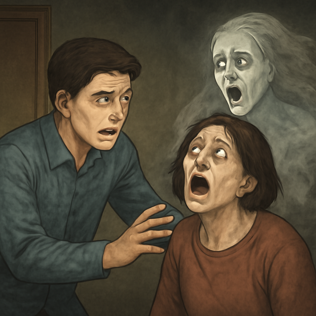 가족 한명이 귀신 씌여서 내가 귀신 뺄라다가 실패하는것