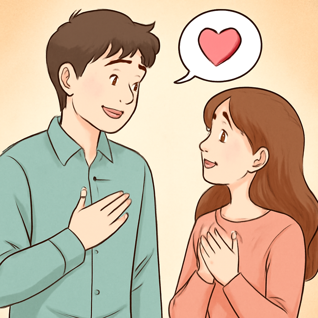 좋아하는 사람이 나에게 고백하는 꿈