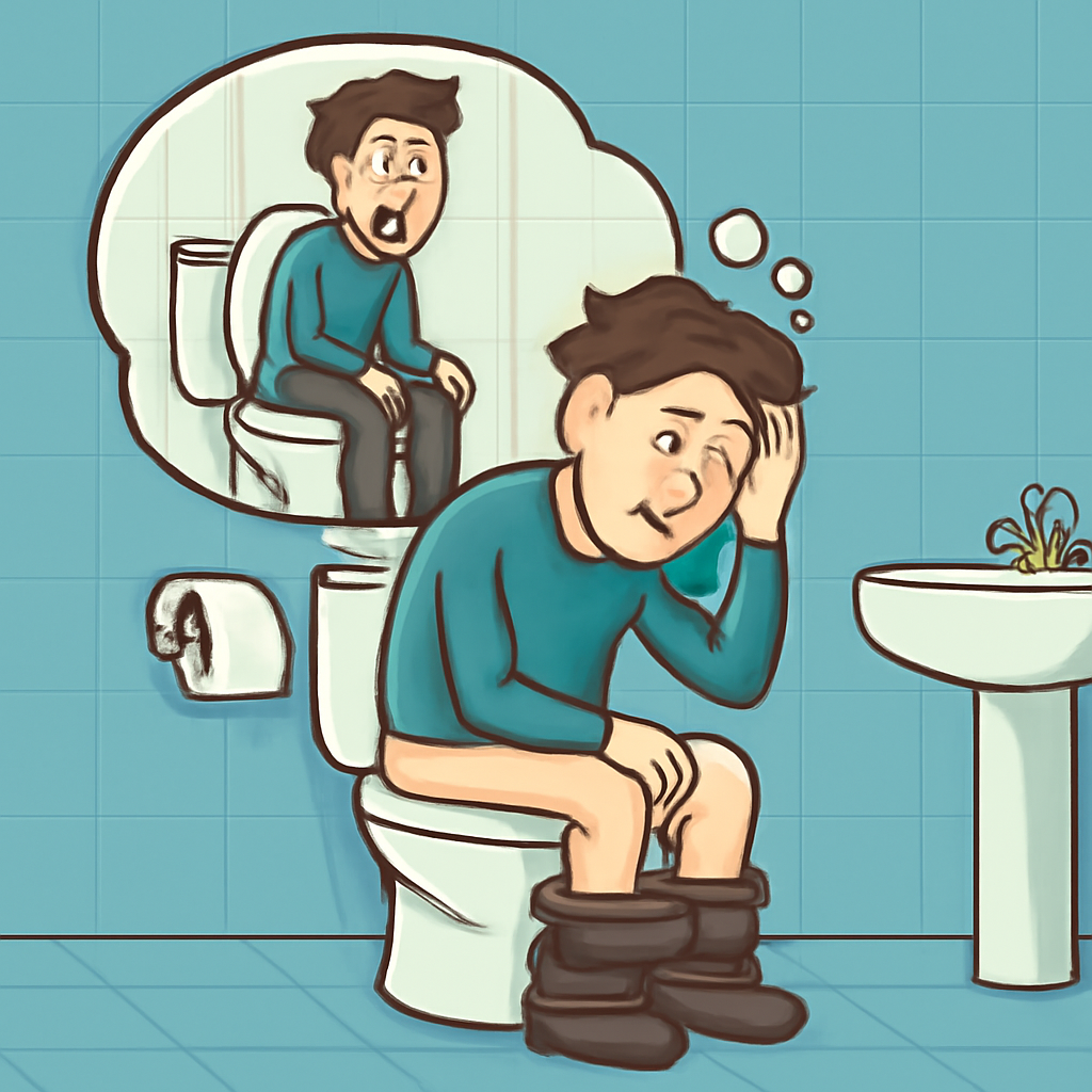 화장실에서똥을쌋는데 또화장실똥싸는꿈
