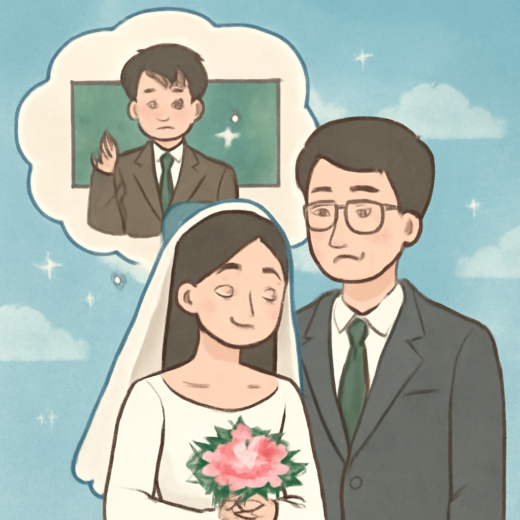 여고때부터 좋아하는남자선생님이랑 결혼 하는 꿈