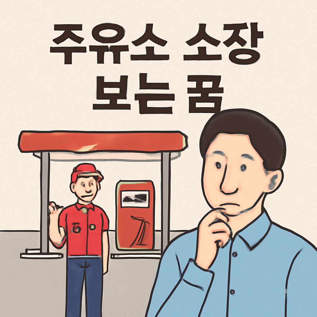 주유소소장 보는꿈 - 꿈 해몽, 꿈 풀이(+자세한 해석)이미지