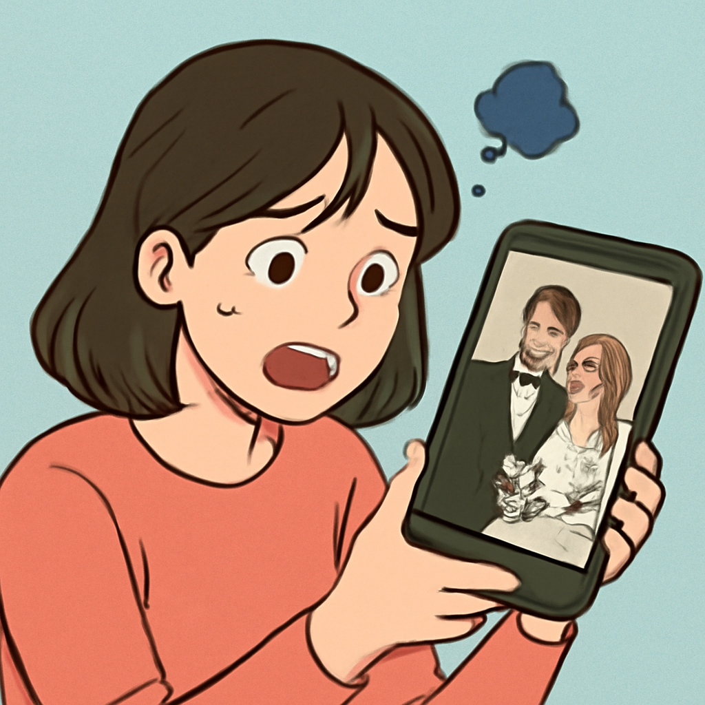 좋아하는남자쌤이다른여자랑웨딩사진찍은걸카톡프로필사진을본꿈 - 꿈 해몽, 꿈 풀이(+자세한 해석)이미지