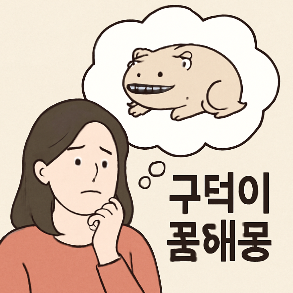 구덕이 꿈해몽