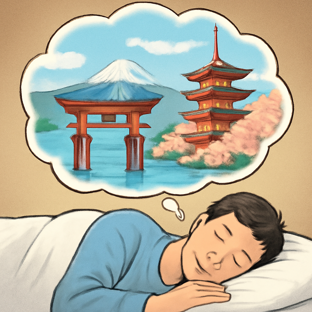 일본에서 사는꿈