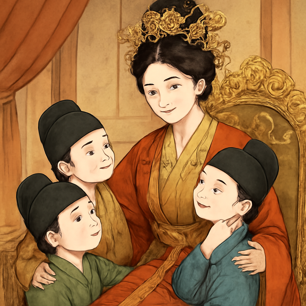 황후가된내가 황자들을 돌보고 보살피고아끼고예뻐해주는꿈 - 꿈 해몽, 꿈 풀이(+자세한 해석)이미지