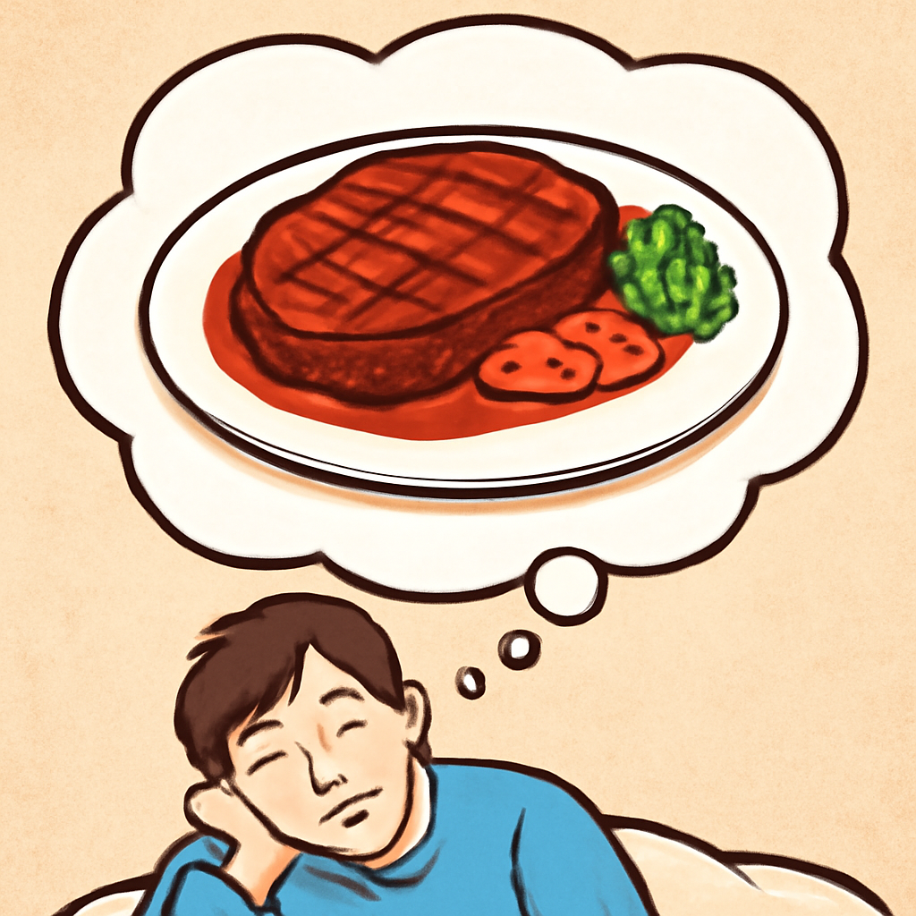 소고기 요리 꿈