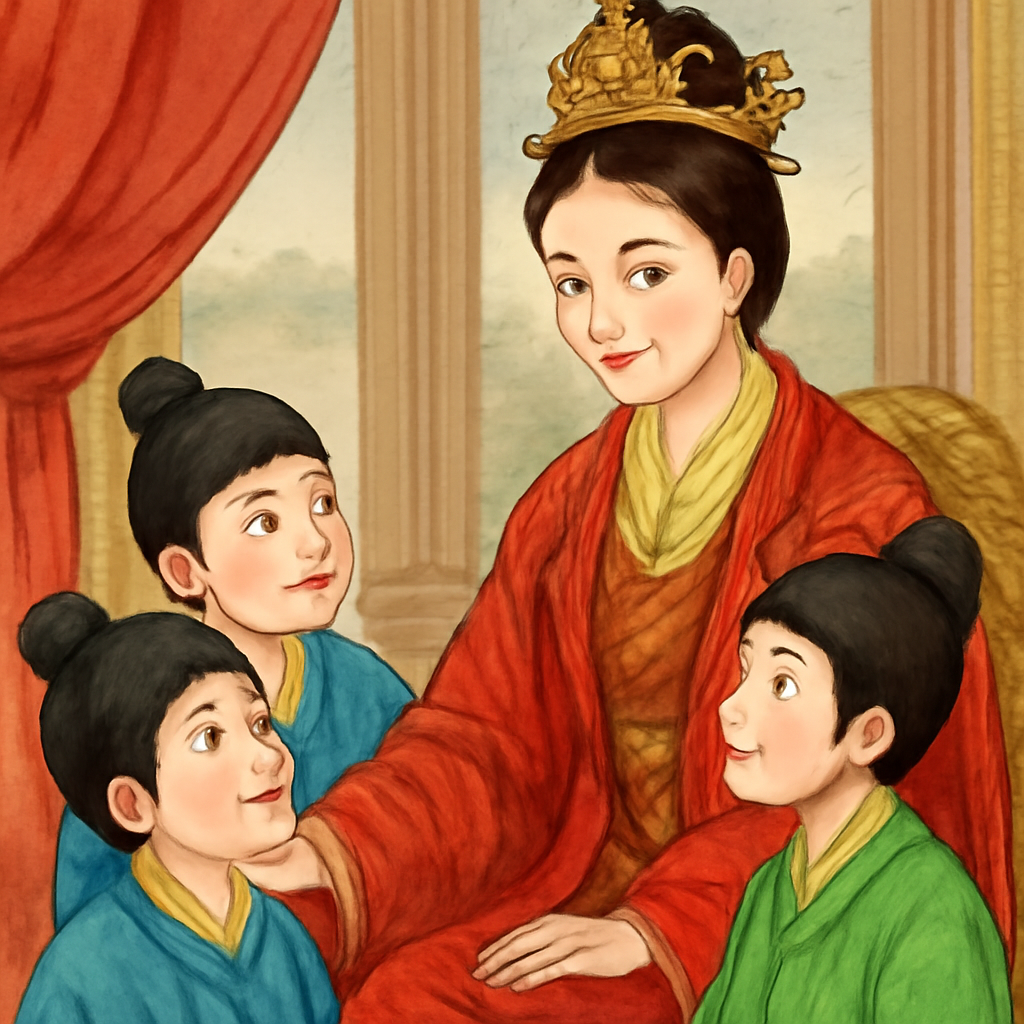 황후인내가황자들을예뻐하는꿈