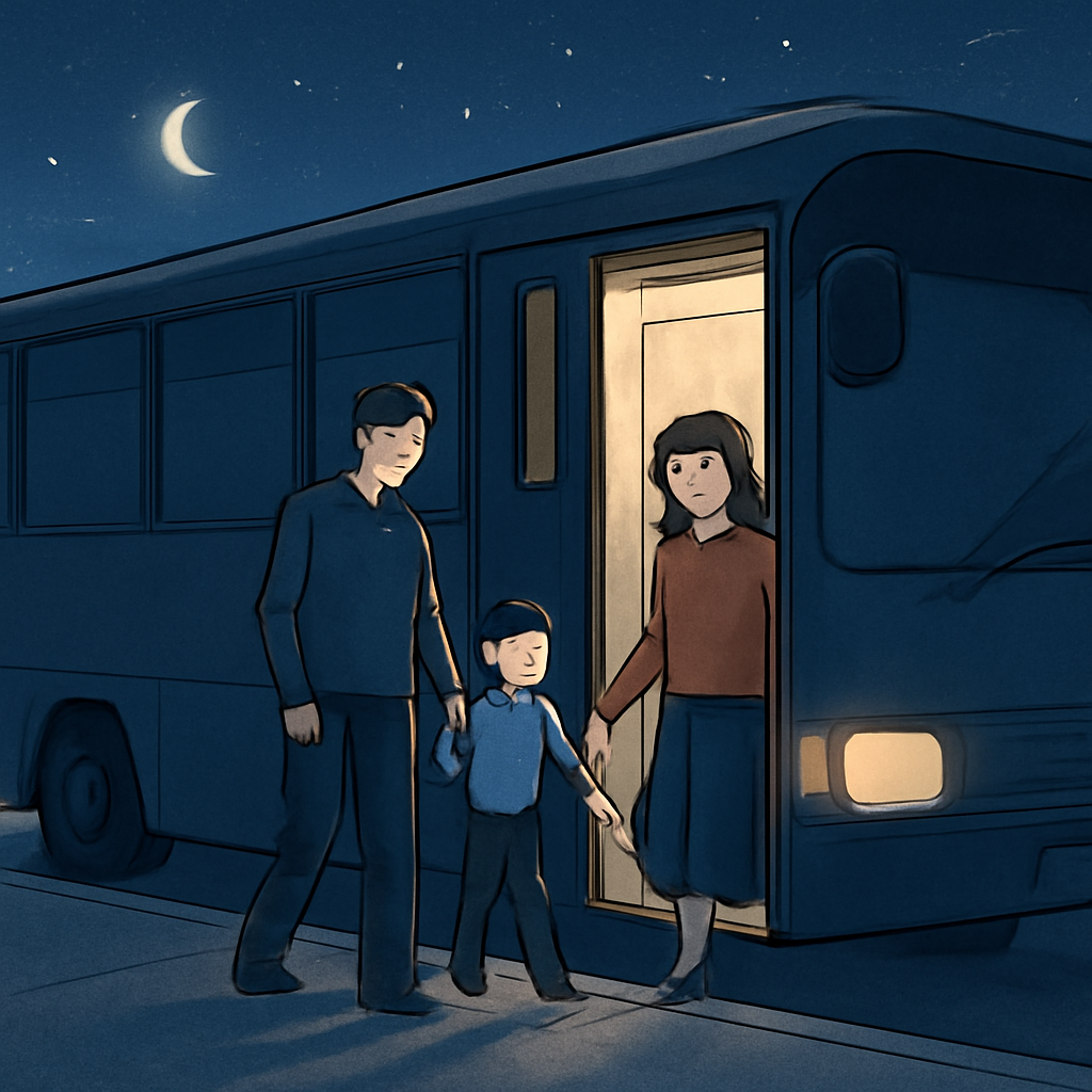밤에아들아내나세식구가버스끝에타고간후버스에서내리는꿈 - 꿈 해몽, 꿈 풀이(+자세한 해석)이미지