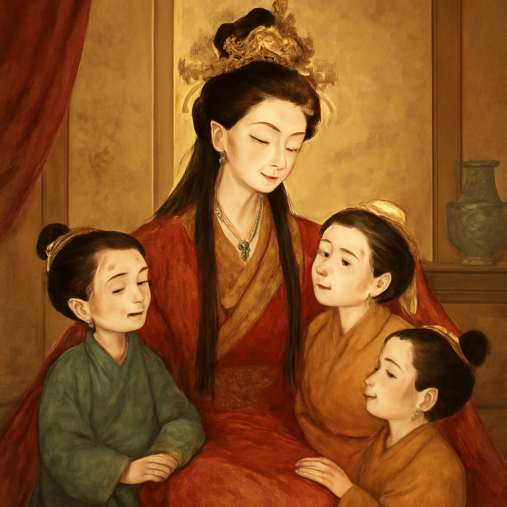 내가 황후가 되어 황자들을 돌보고 보살피고 예뻐해주는꿈 - 꿈 해몽, 꿈 풀이(+자세한 해석)이미지