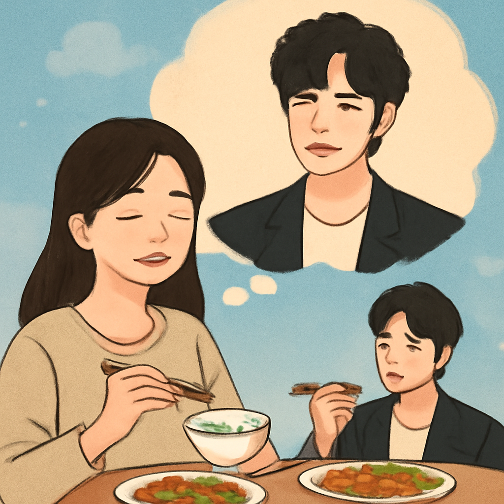 연예인나오고 음식먹는꿈 - 꿈 해몽, 꿈 풀이(+자세한 해석)이미지