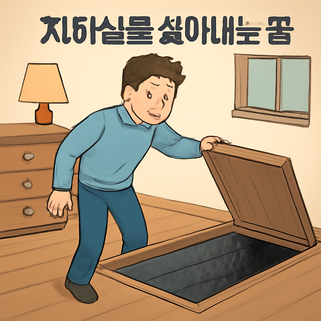 지하실을 찾아내는 꿈 - 꿈 해몽, 꿈 풀이(+자세한 해석)이미지