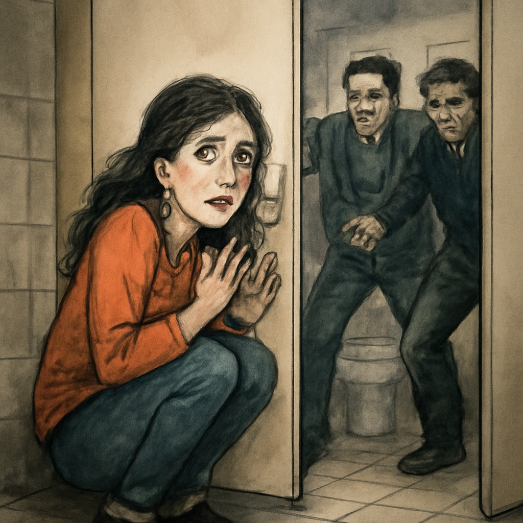 도망가고화장실에서 문잠그고숨었는데모르는남자들이찾고죽일려 - 꿈 해몽, 꿈 풀이(+자세한 해석)이미지