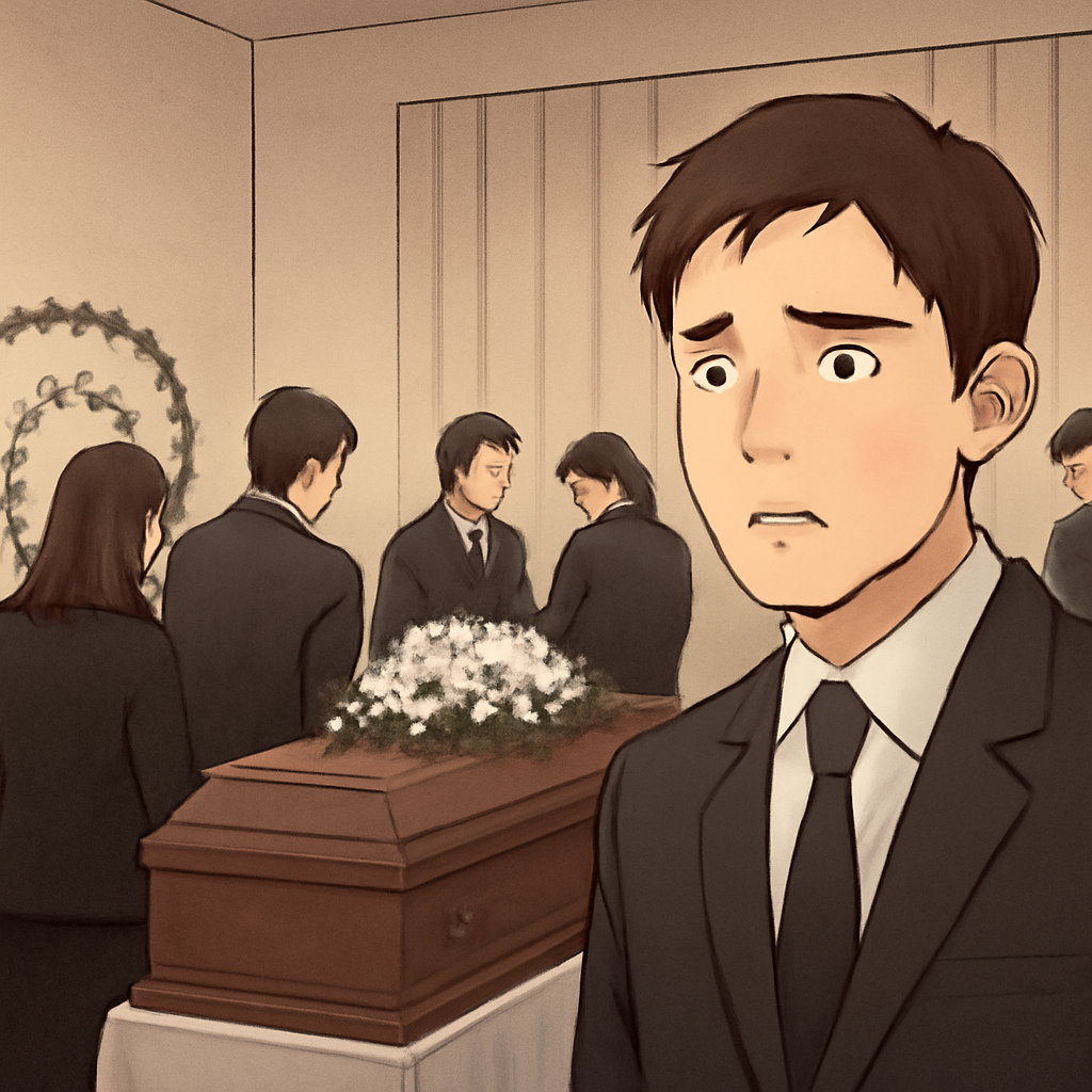 누가 죽어서 장례식장에 온 꿈