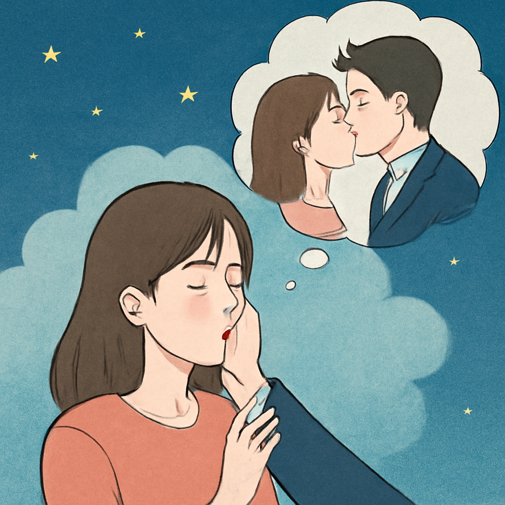 모르는 남자가 나한테 키스하는 꿈
