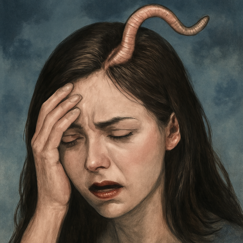 머리카락에서 실지렁이가 나오는 꿈 - 꿈 해몽, 꿈 풀이(+자세한 해석)이미지