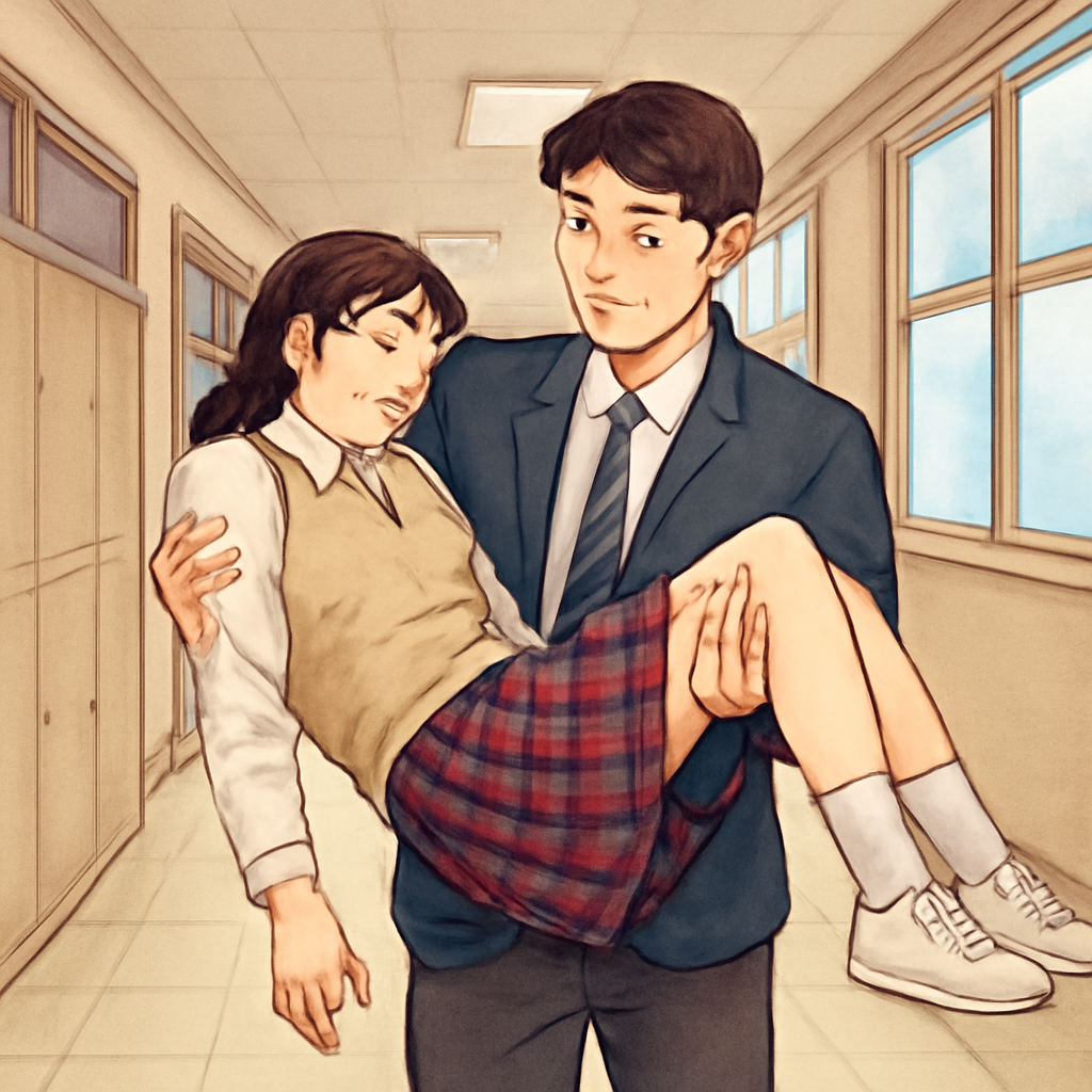 학교복도에서내가비틀거리며걷자 좋아하는남자쌤이나를업어주는 - 꿈 해몽, 꿈 풀이(+자세한 해석)이미지