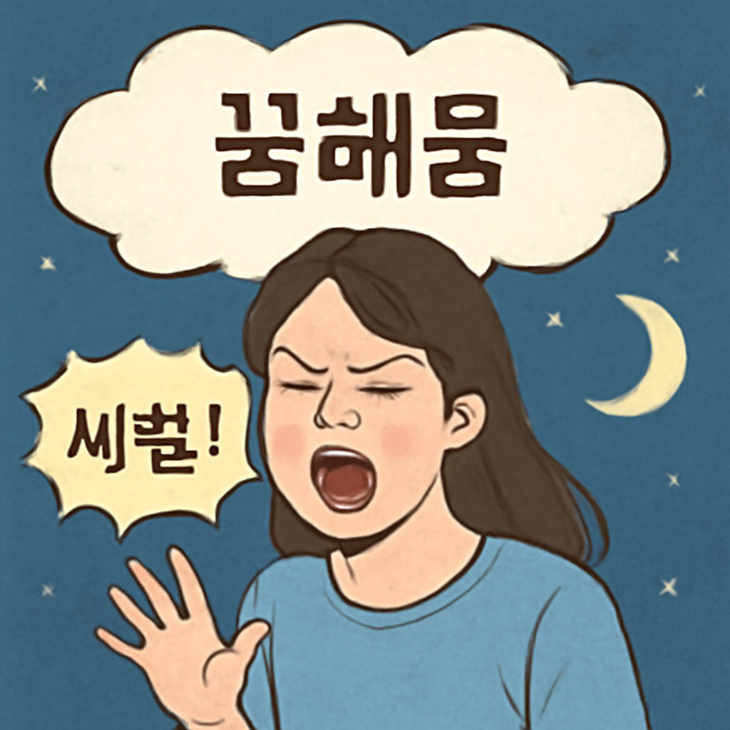 시원하게 욕하는 꿈 - 꿈 해몽, 꿈 풀이(+자세한 해석)이미지