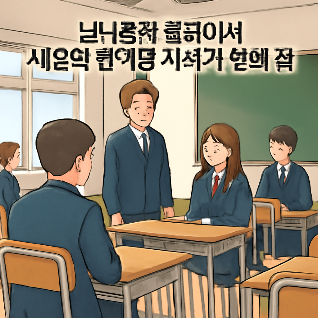 남녀공학 학교에서 새로운 반이랑 자리가 정해진 꿈 - 꿈 해몽, 꿈 풀이(+자세한 해석)이미지