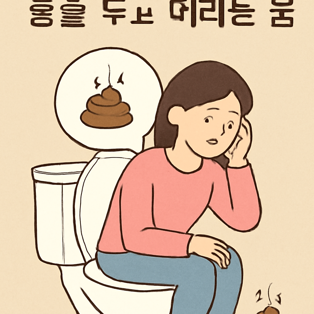 똥을 누고 버리는 꿈