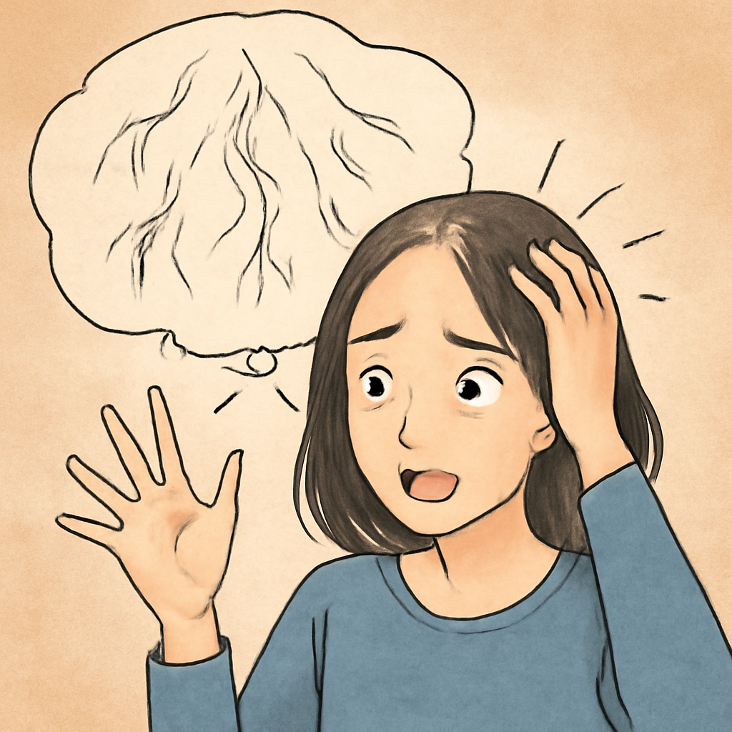 내머리카락이 탈모가 되서 한꺼번에 많이 빠져서 놀라는꿈 - 꿈 해몽, 꿈 풀이(+자세한 해석)이미지