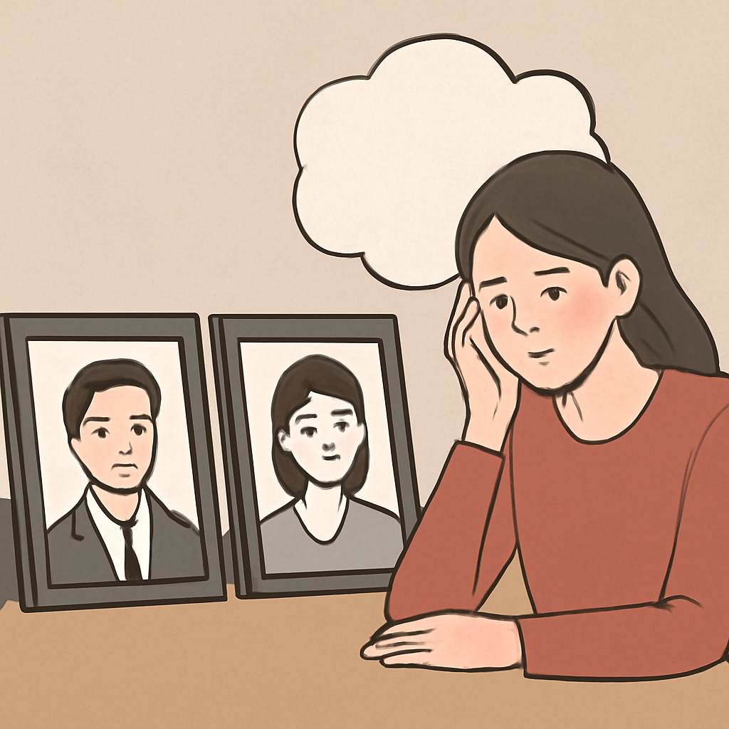 두사람의영정사진보는꿈 - 꿈 해몽, 꿈 풀이(+자세한 해석)이미지