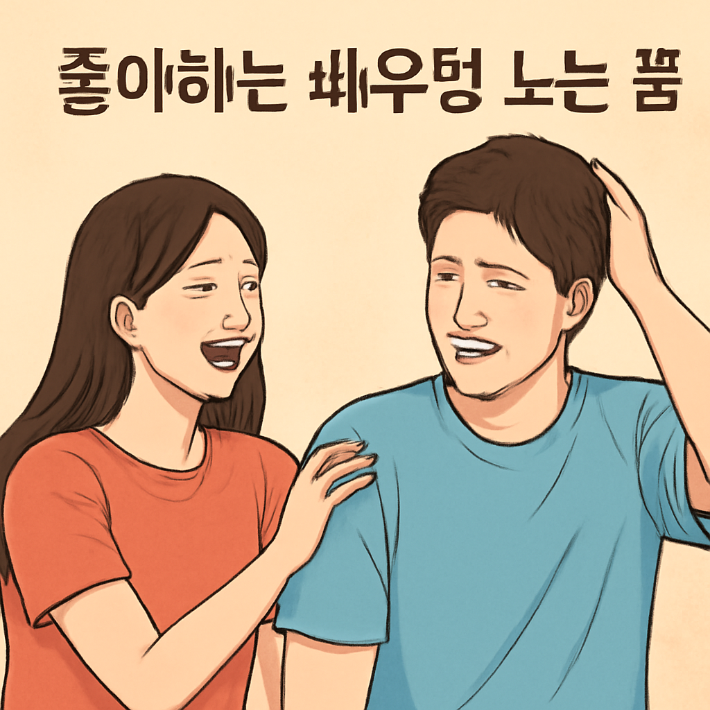 좋아하는 배우랑 노는 꿈