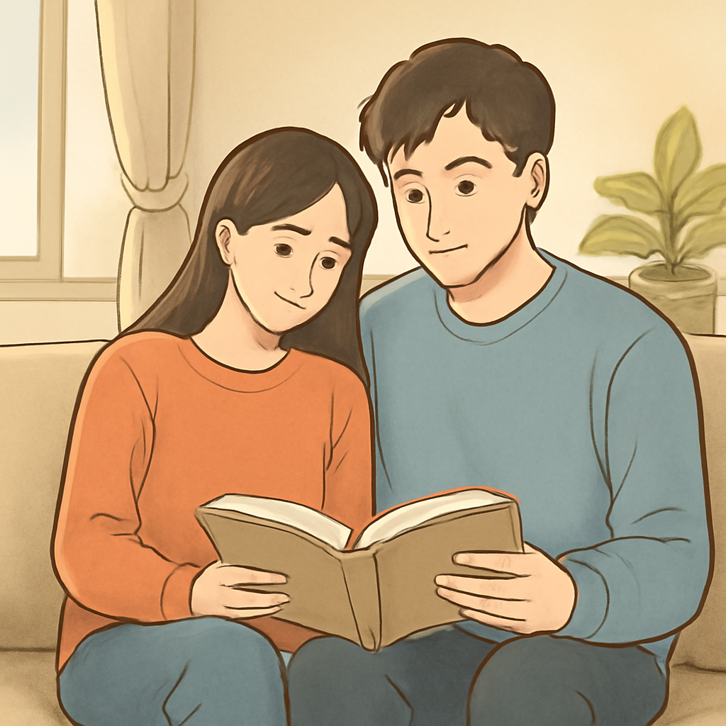 좋아하는 남자애랑 내 집에서 같이 앉아 책 읽는 꿈 - 꿈 해몽, 꿈 풀이(+자세한 해석)이미지