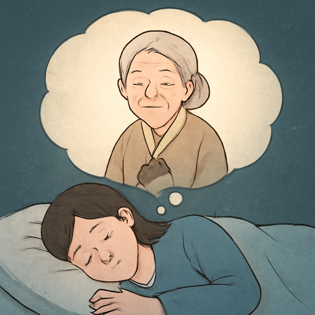 돌아가신할머니가보이는꿈