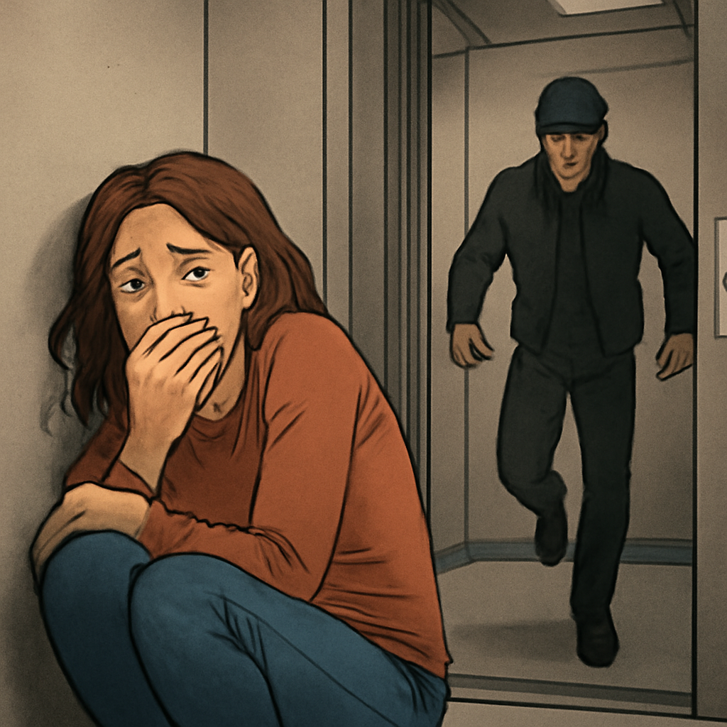 낯선남자피해서숨고쫓기고도망가다가엘리베이타고내려가는꿈