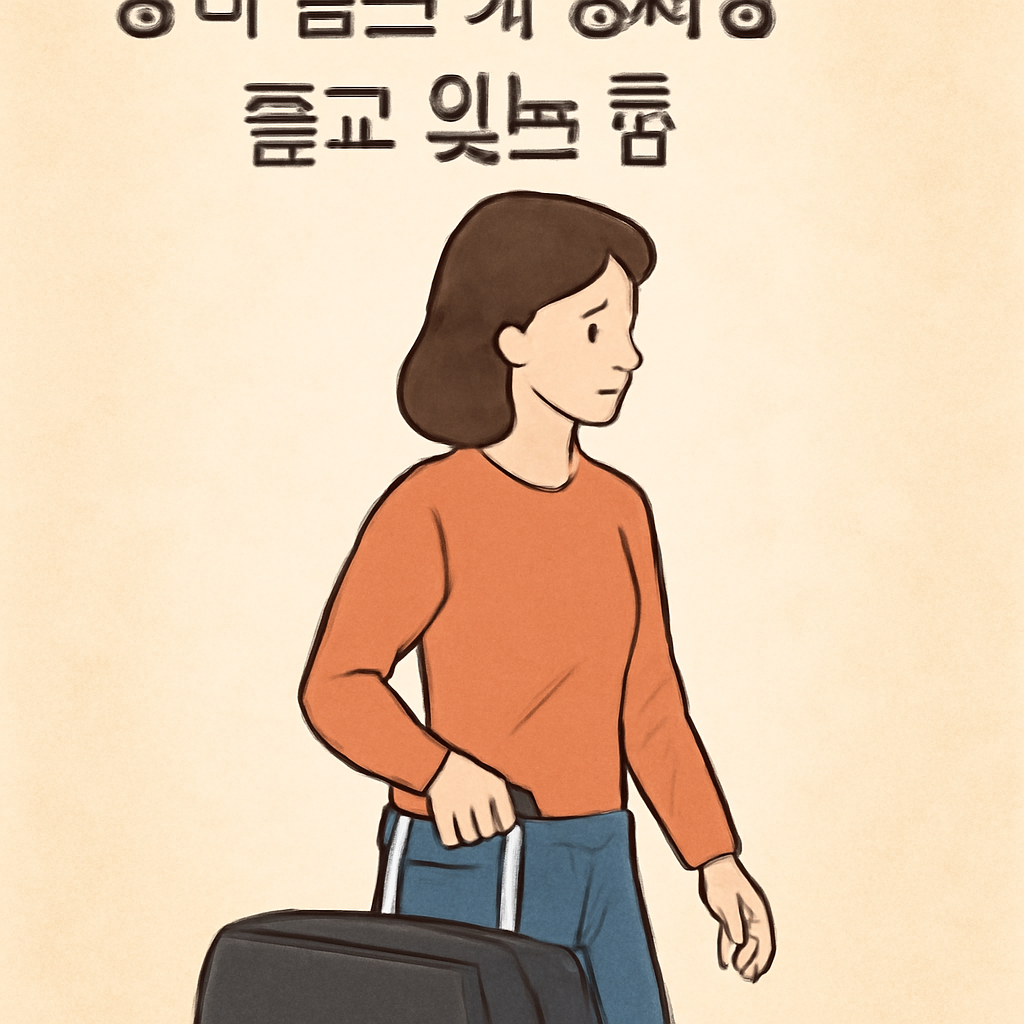 지인이검은여행가방들고있는꿈 - 꿈 해몽, 꿈 풀이(+자세한 해석)이미지