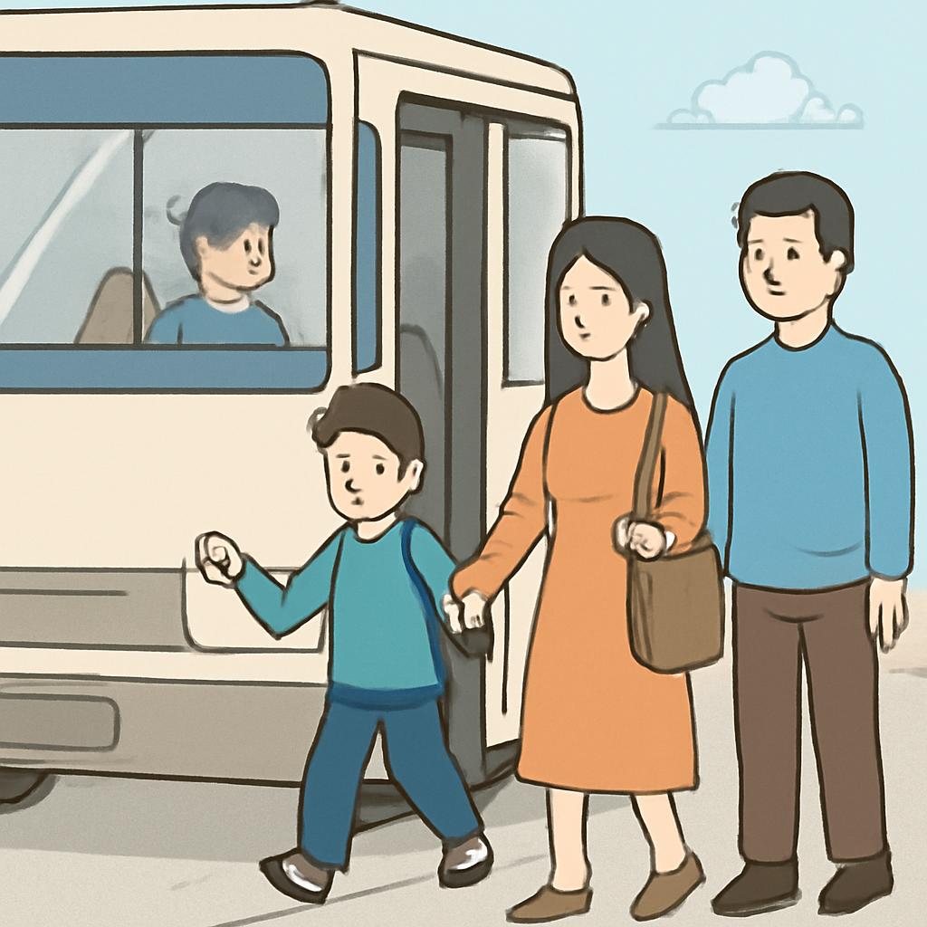버스에서아들나아내내리는꿈